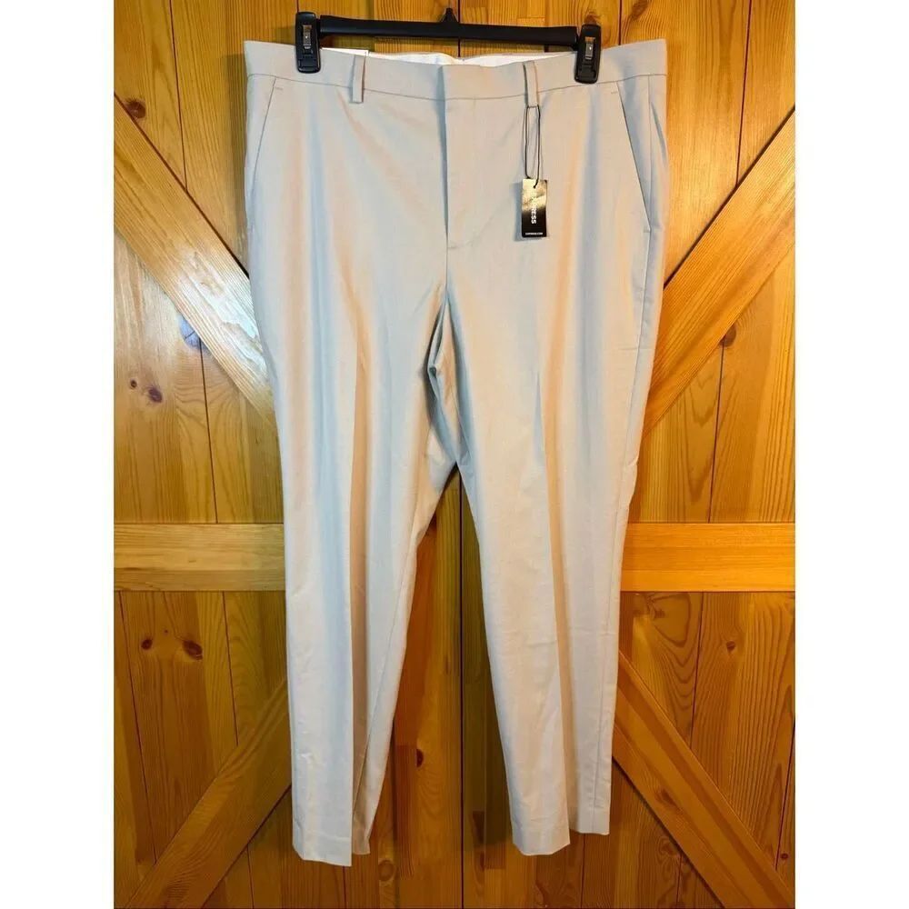 EXPRESS EXTRA SLIM KHAKI PANTS SIZE 36x32 NWT (6646) Measurements 38x29.5”
